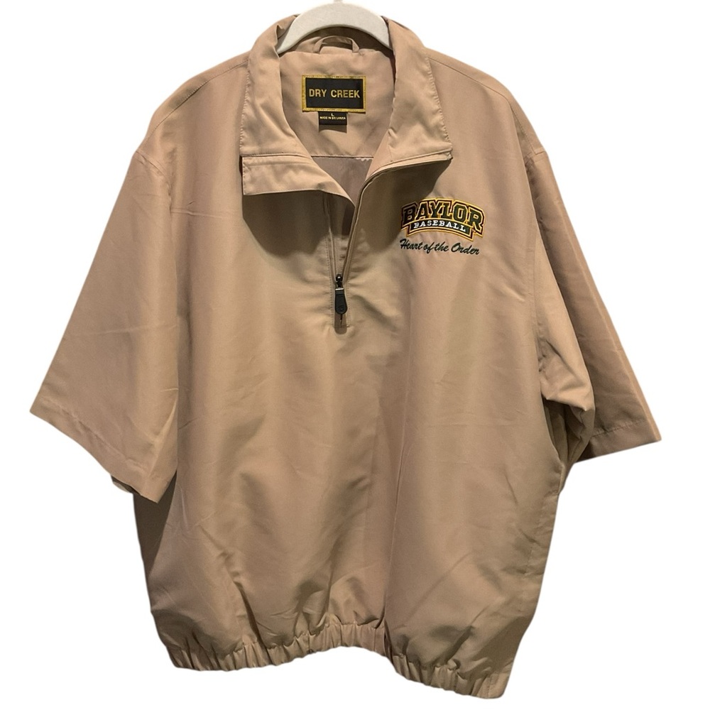 Baylor Baseball DRY CREEK Mens 1/4 Pullover Golf